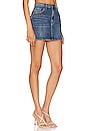 view 2 of 4 2020 Mini High Waist Denim Skirt in Rodeo Blue