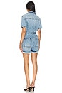 view 3 of 3 Night Movers Denim Romper in Hollywood