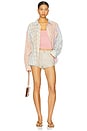 view 5 of 6 Patchwork Cotton Check Shirt in Multi