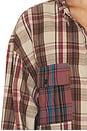 view 6 of 6 CAMISA PRAIRIE DARIA in Sand Check