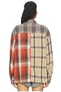 view 4 of 5 CHEMISE EN FLANELLE ESSENTIAL in Natural Check
