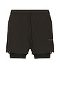view 5 of 5 SHORT PAF in Molasses & Black