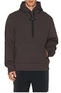 view 3 of 4 Focus Tech Hoodie in Pebble
