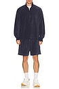 view 5 of 5 Courtside Pullover Terry in Inkwell