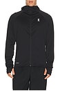 view 1 of 4 Climate Zip Hoodie in Black