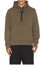 view 1 of 5 Focus Tech Hoodie in Bark