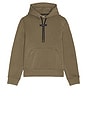 view 5 of 5 Focus Tech Hoodie in Bark