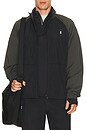 view 1 of 5 BLOUSON ALL DAY in Black & Espresso