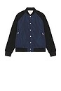 view 6 of 6 Courtside Bomber in Inkwell & Black