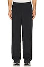 view 1 of 5 All-Day Track Pants in Black & Espresso