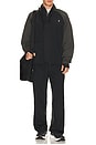 view 5 of 5 All-Day Track Pants in Black & Espresso