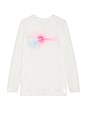 view 1 of 4 Pace Long-T in Undyed & Pink
