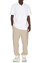 view 3 of 4 Courtside Polo in White & Sand