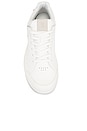 view 4 of 6 The Roger Centre Court Sneaker in White & Green