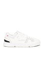 view 1 of 6 The Roger Clubhouse Sneaker in White & Acacia