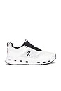 view 1 of 6 ZAPATILLA DEPORTIVA CLOUDNOVA in White & Black