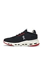 view 5 of 6 Cloudnova 2 Sneakers in Black & Red