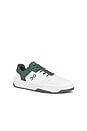 view 2 of 6 The Roger Clubhouse Sneakers in White & Olive