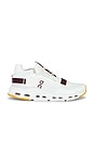 view 1 of 6 КРОССОВКИ CLOUDNOVA 2 in Ivory & Maroon