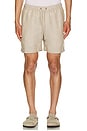 view 3 of 4 Air Linen Pull-On Shorts 6