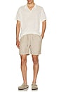 view 4 of 4 Air Linen Pull-On Shorts 6