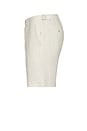 view 3 of 5 Linen Fixed Waist Shorts in Stone