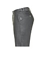view 3 of 5 Linen Fixed Waist Shorts in Gunmetal