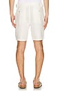 view 2 of 4 Linen Fixed Waist Short in White