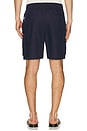 view 2 of 4 Air Linen Pull-On Cargo Short in Deep Navy