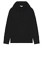 view 1 of 4 100% Cashmere Hoodie in Black