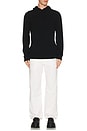 view 4 of 4 100% Cashmere Hoodie in Black