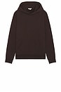 view 4 of 4 SWEAT À CAPUCHE TERRY PULLOVER in Dark Java