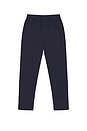 view 4 of 5 Cotton Gauze Pull On Pants in Deep Navy