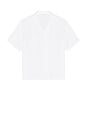 view 2 of 4 Air Linen Convertible Vacation Shirt in White