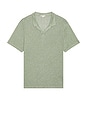 view 1 of 4 Shaun Linen Polo in Sage