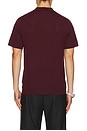 view 2 of 4 Extra Fine Merino Wool Polo in Port Wine