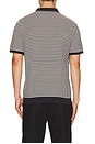 view 2 of 5 Textured Knit Polo in Midnight & Egret