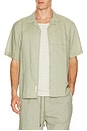 view 1 of 4 Air Linen Convertible Vacation Shirt in Elm