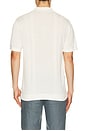 view 2 of 4 Silk Ribbed Knit Polo Shirt in Ivory