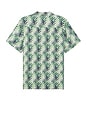 view 2 of 3 Convertible Camp Shirt in Optic Leaves