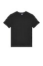 view 1 of 3 Garment Dye Jersey Crewneck Tee in Black