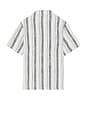 view 2 of 3 Novelty Vacation Baja Stripe Shirt in Deep Navy & White