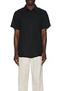 view 3 of 3 Jack Air Linen Shirt in Black
