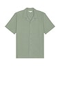 view 1 of 3 Macro Waffle Vacation Shirt in Sage