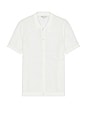 view 1 of 4 Crochet Knit Button Up Shirt in White