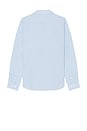 view 2 of 4 Garment Dye Cotton Voile Shirt in Light Blue