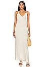 view 1 of 3 Linen Maxi Dress in Natural