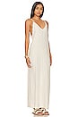 view 2 of 3 Linen Maxi Dress in Natural