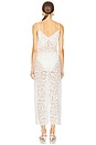 view 3 of 3 Burnout Slip Dress in White