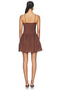 view 3 of 3 VESTIDO PINTUCK in Brown